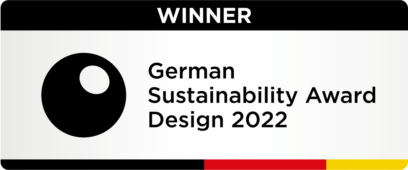 Winner, German Sustainability Award, Design category, 2022
